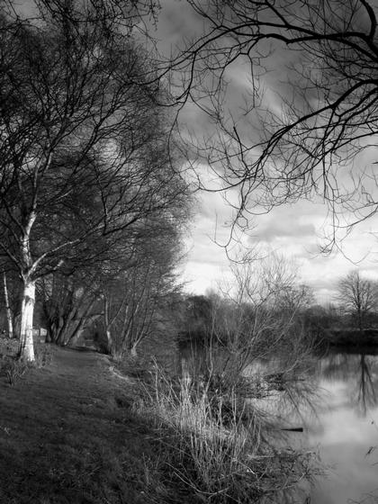Riverside in Black and Whitecopy